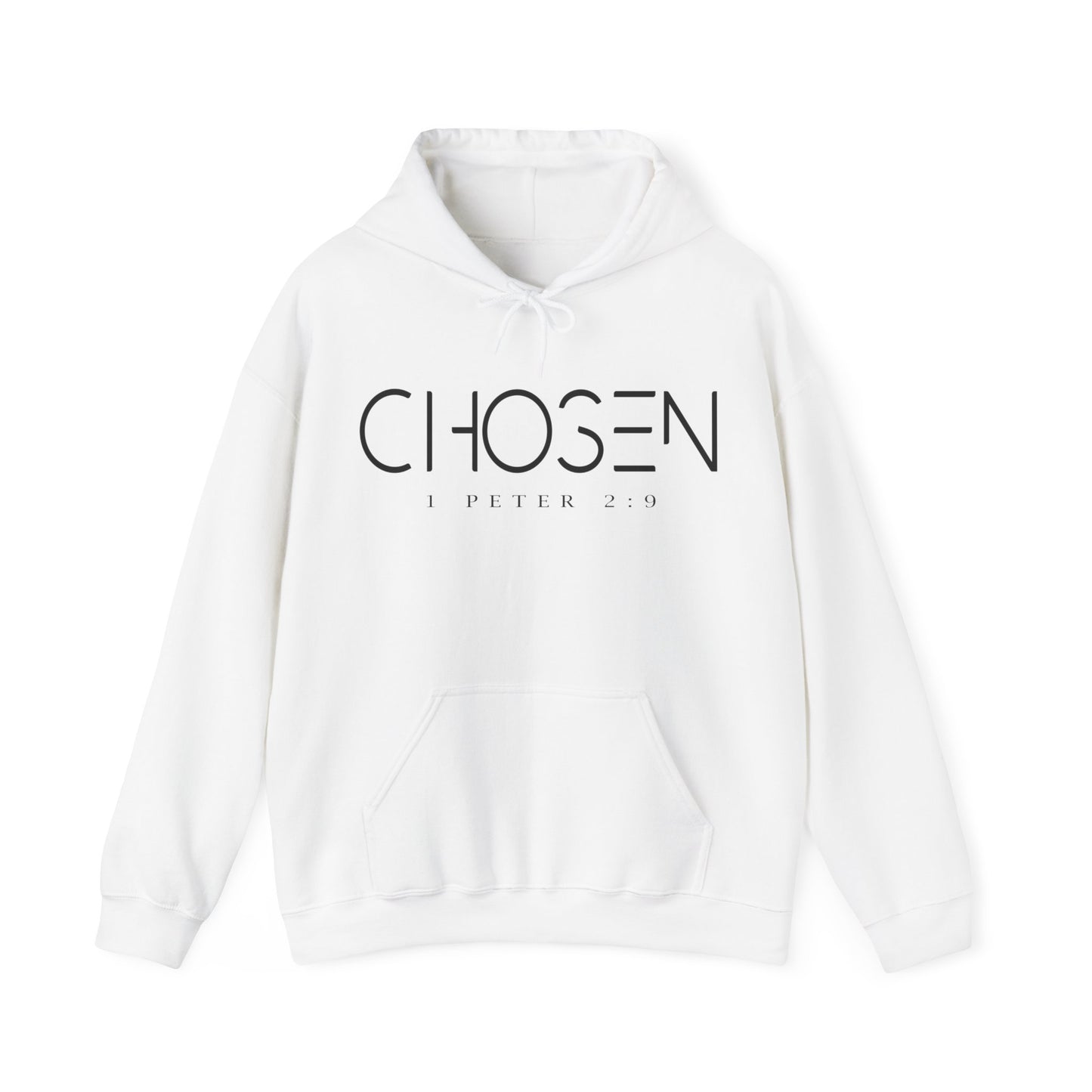 "CHOSEN 1 Peter 2:9" Hooded Sweatshirt