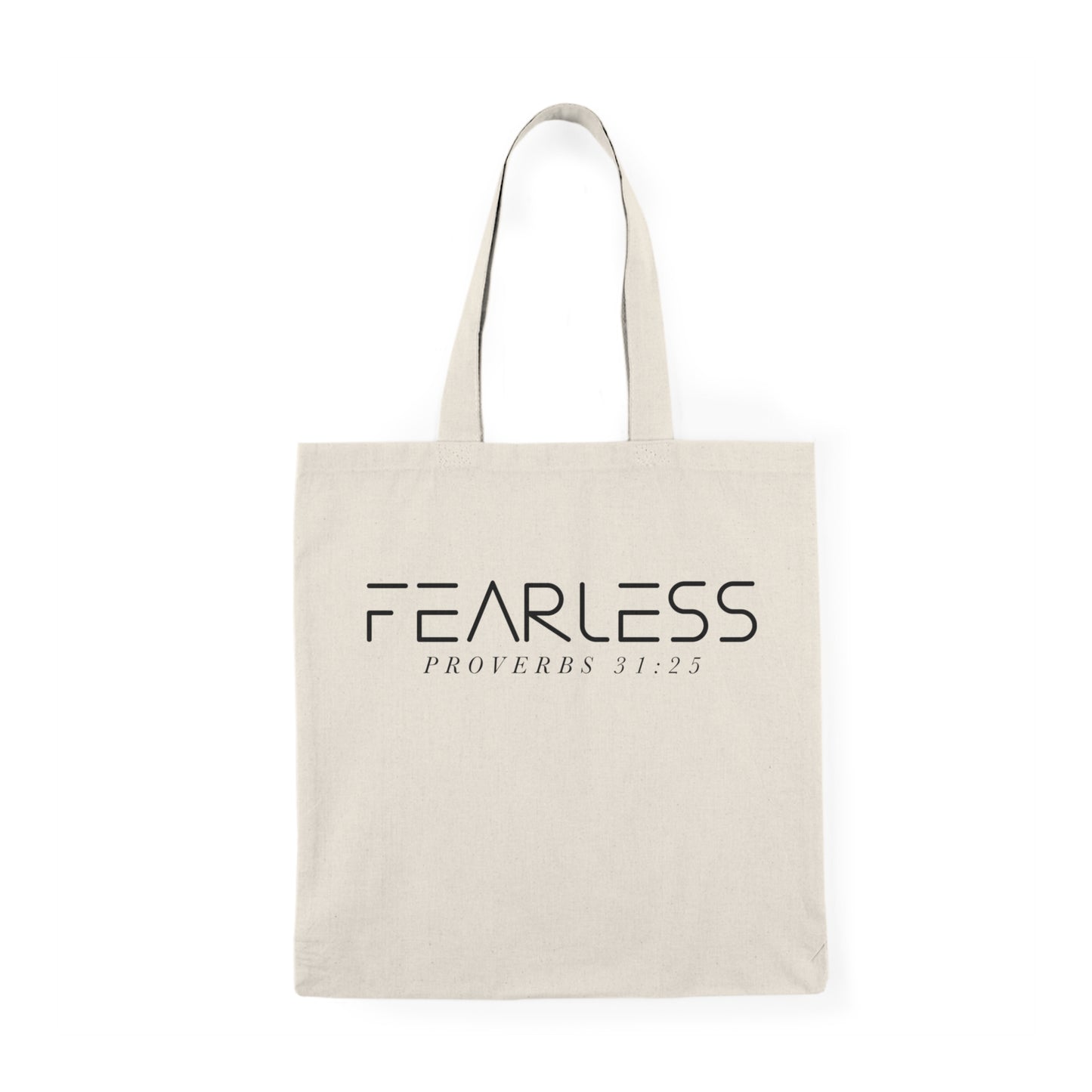 FEARLESS Natural Tote Bag