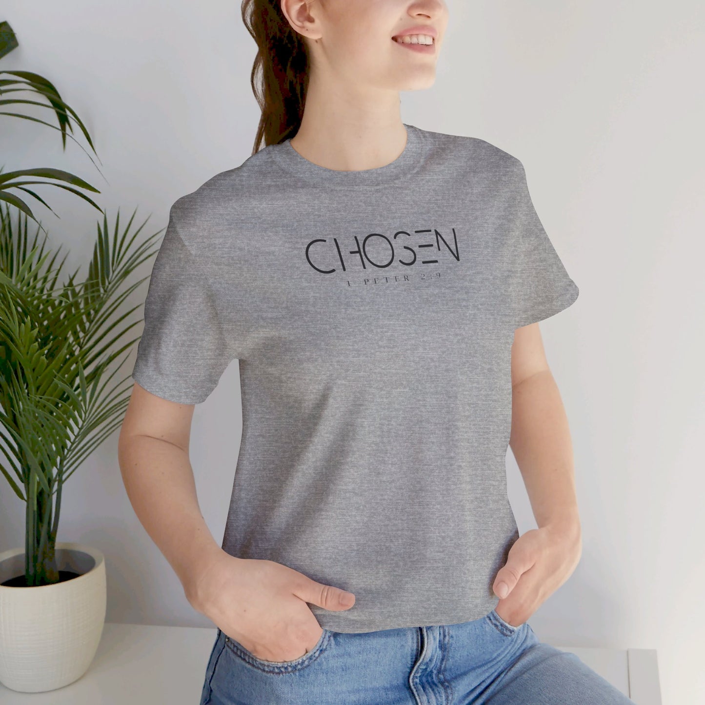 CHOSEN - 1 Peter 2:9 Jersey Tee