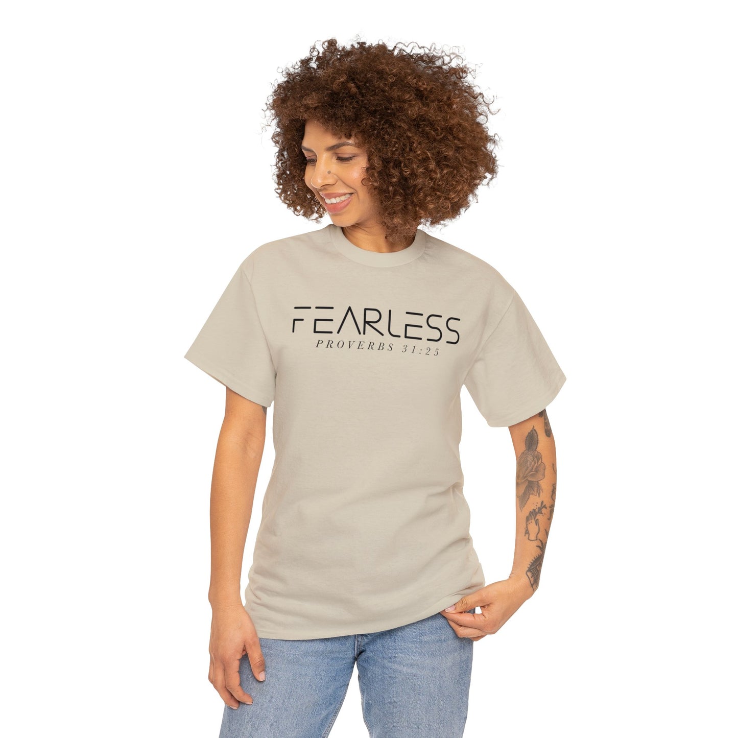 "FEARLESS" Cotton Tee