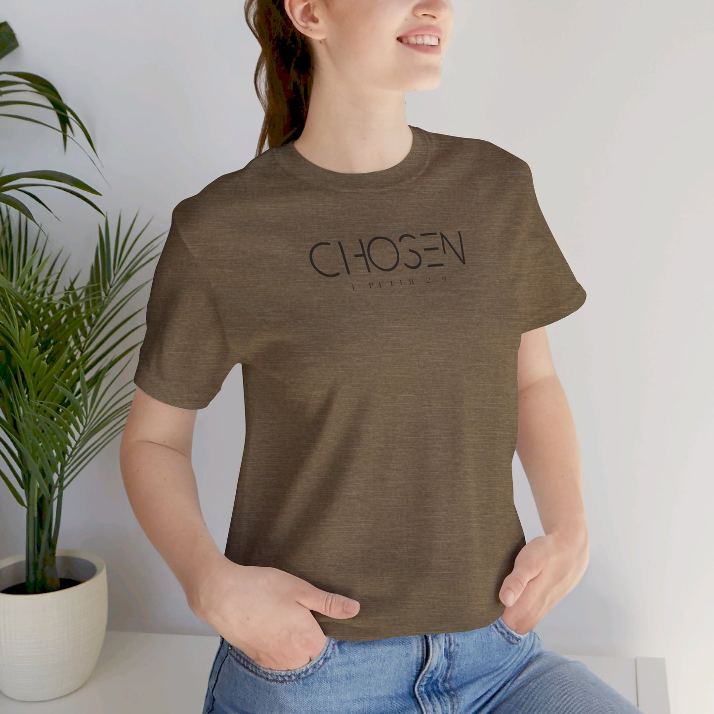 CHOSEN - 1 Peter 2:9 Jersey Tee