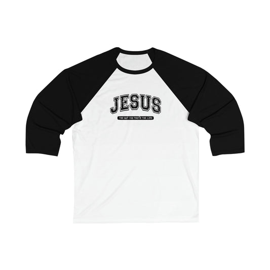 Unisex 3\4 Sleeve Baseball Tee