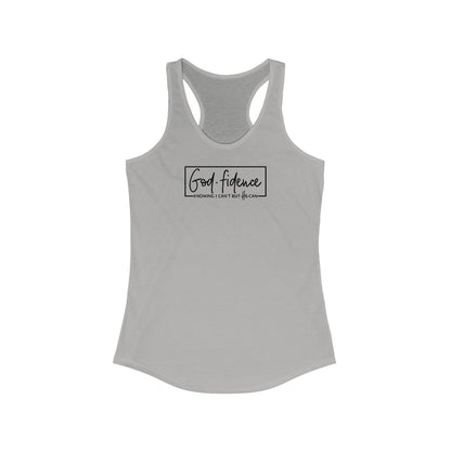 "Godfidence" Women's Racerback Tank