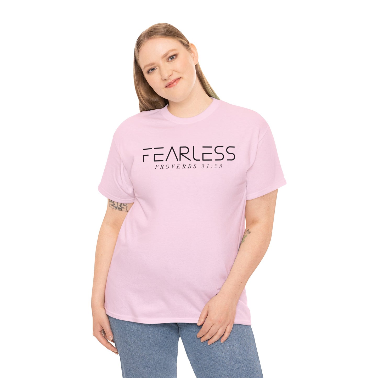 "FEARLESS" Cotton Tee