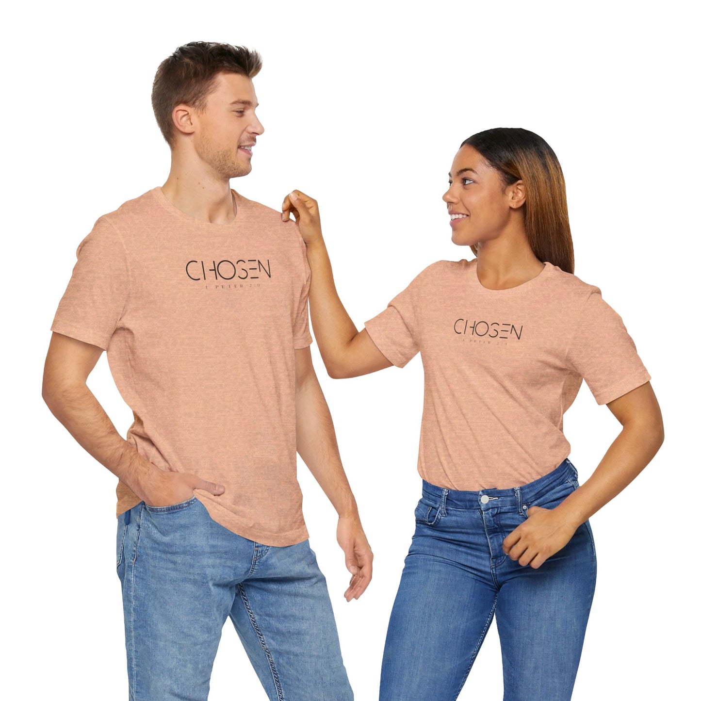 CHOSEN - 1 Peter 2:9 Jersey Tee