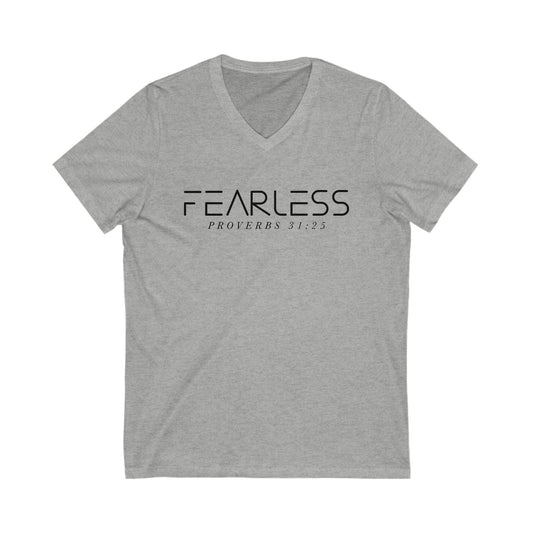 "FEARLESS Proverb 31: Short Sleeve V-Neck Tee