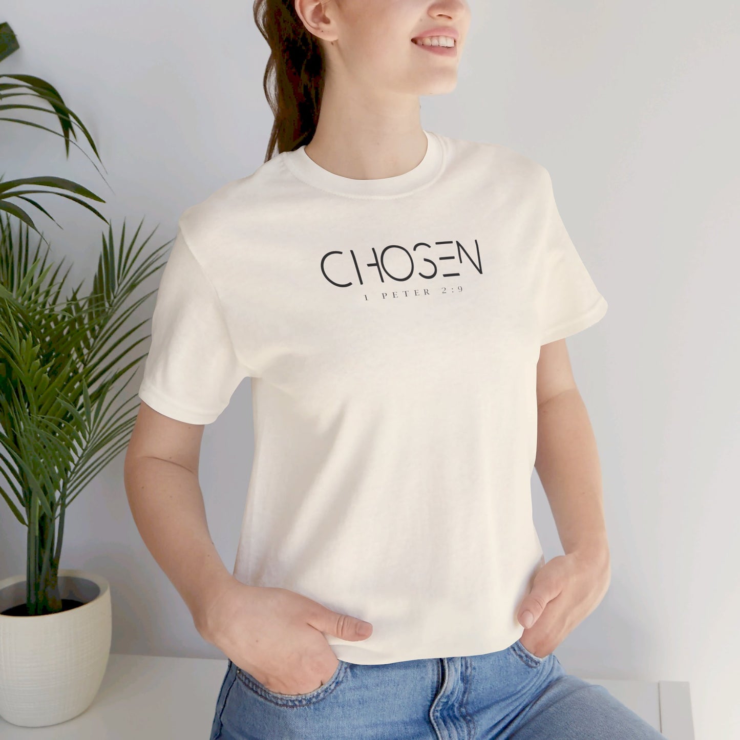 CHOSEN - 1 Peter 2:9 Jersey Tee