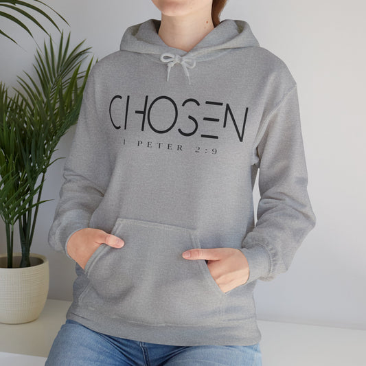 "CHOSEN 1 Peter 2:9" Hooded Sweatshirt