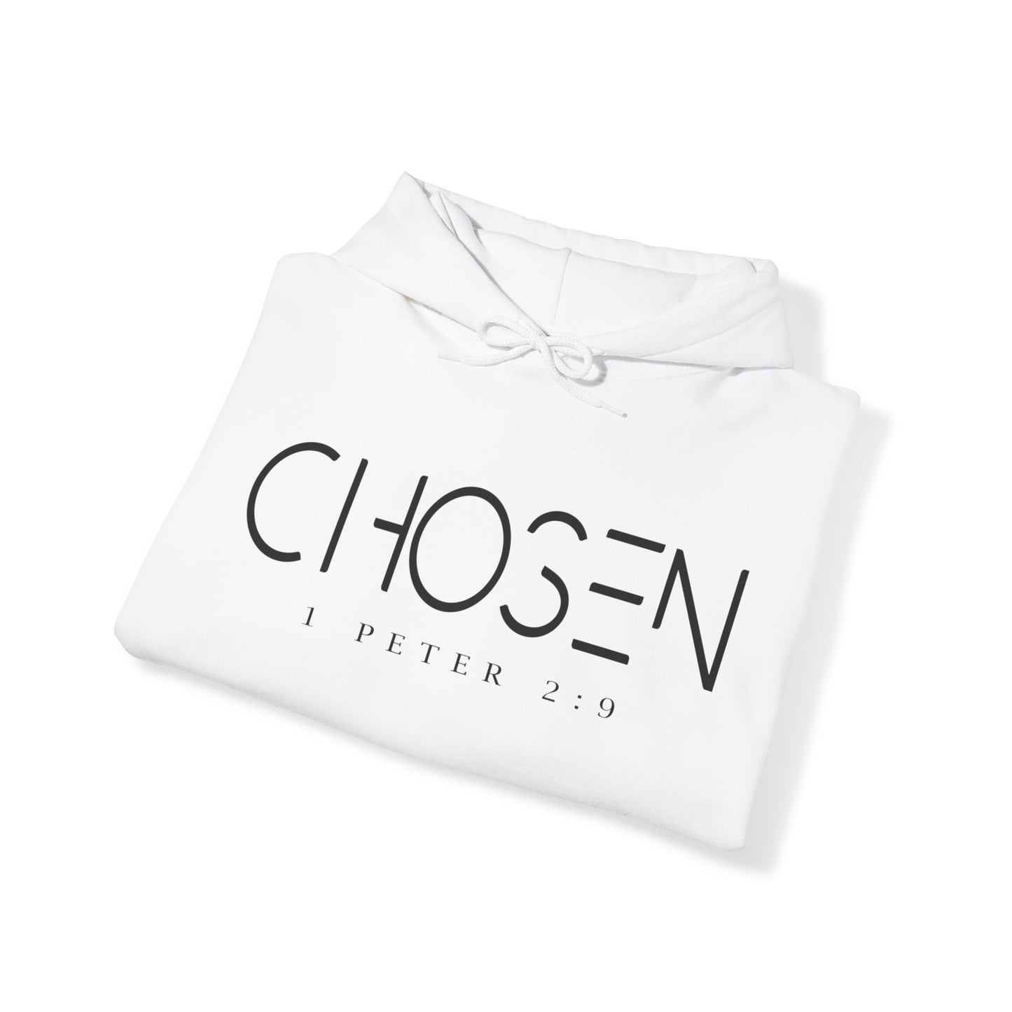 "CHOSEN 1 Peter 2:9" Hooded Sweatshirt