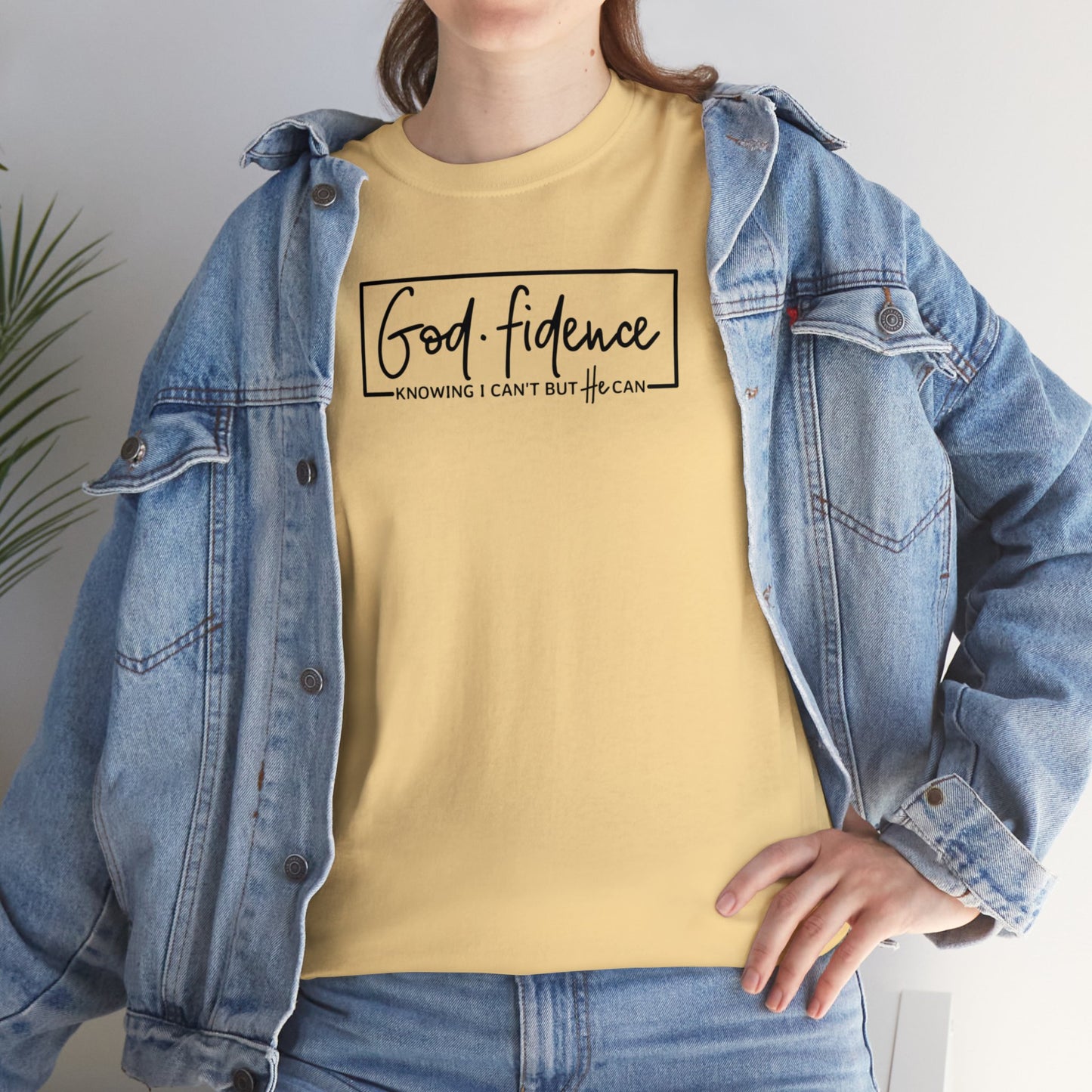 God-fidence Heavy Cotton Tee