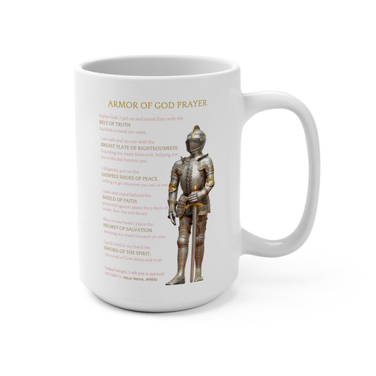 15oz Put on "Armor of God" Mug