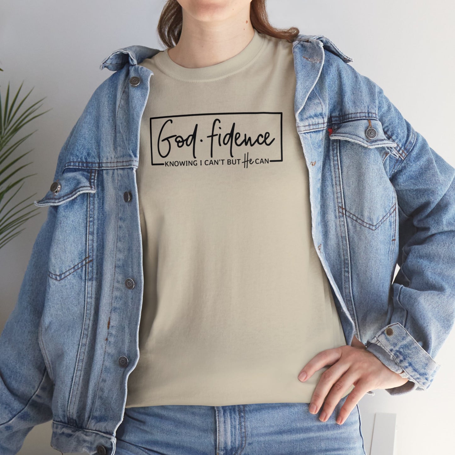 God-fidence Heavy Cotton Tee