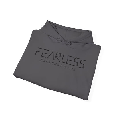 "Fearless Proverb 31:25" Hooded Sweatshirt