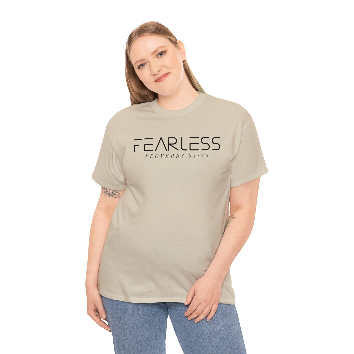 "FEARLESS" Cotton Tee