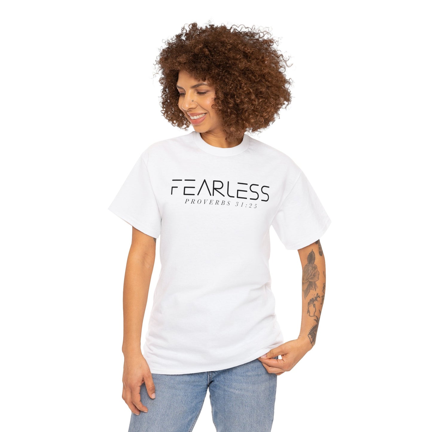 "FEARLESS" Cotton Tee