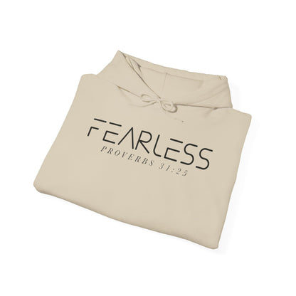 "Fearless Proverb 31:25" Hooded Sweatshirt