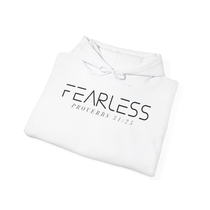 "Fearless Proverb 31:25" Hooded Sweatshirt