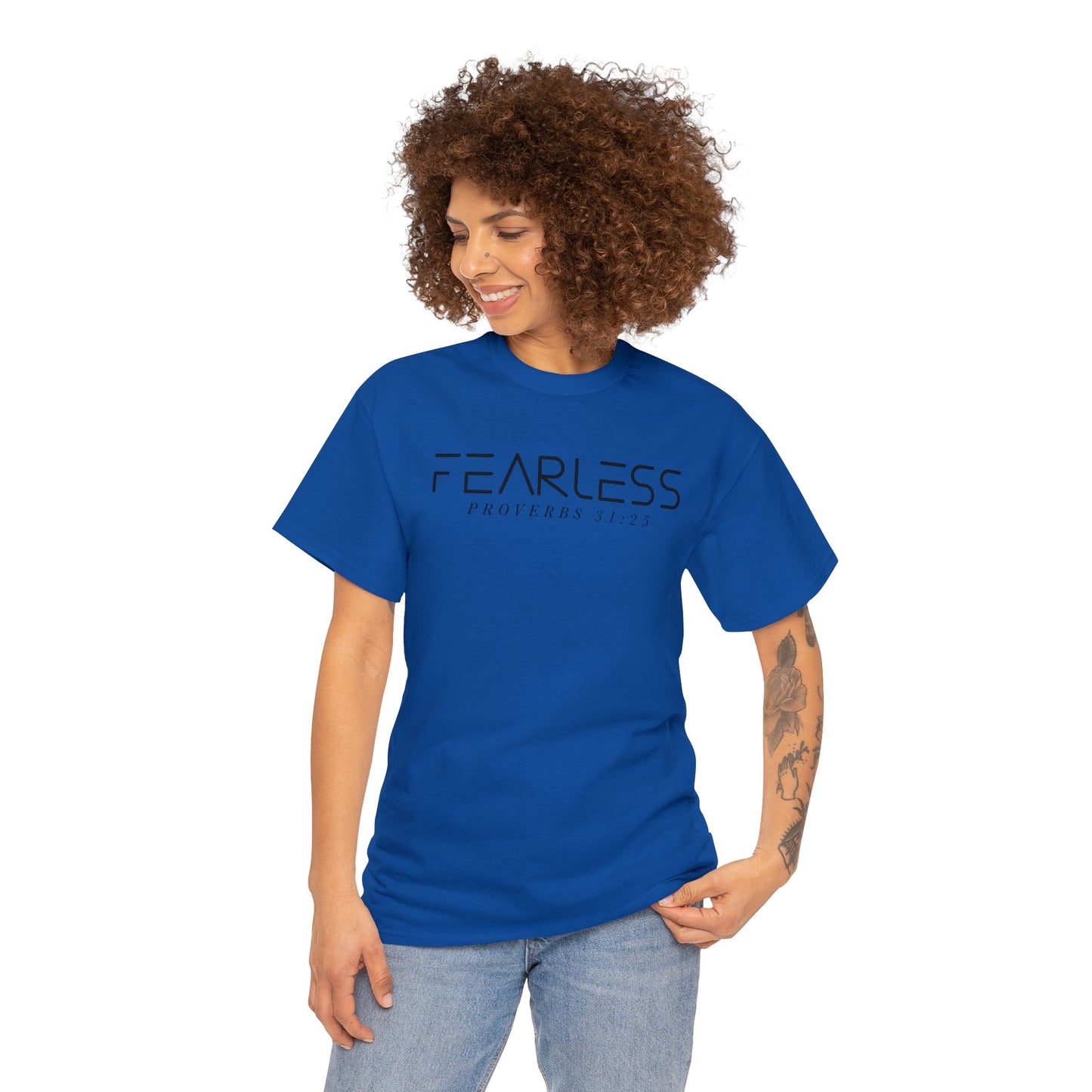 "FEARLESS" Cotton Tee