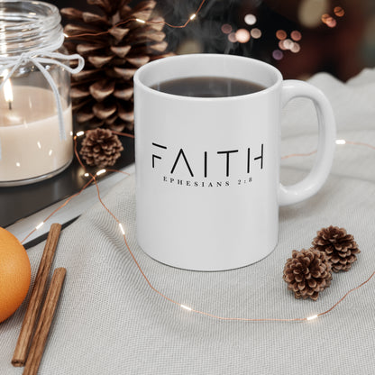 Faith Ceramic Mug 11oz