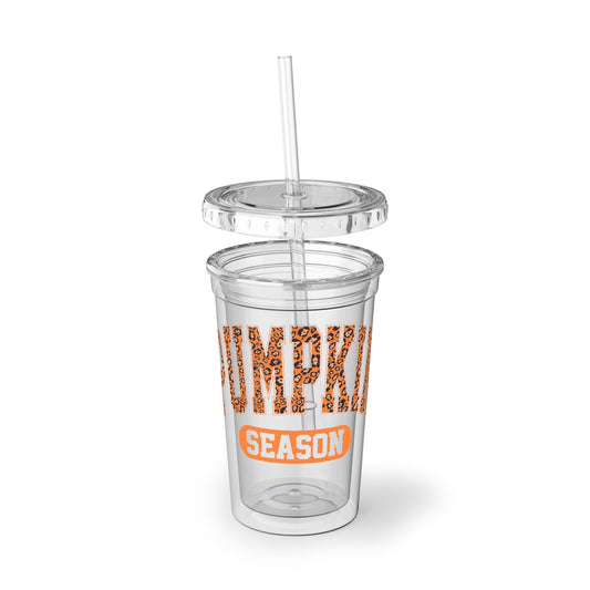 Pumpkin Season Acrylic Cup