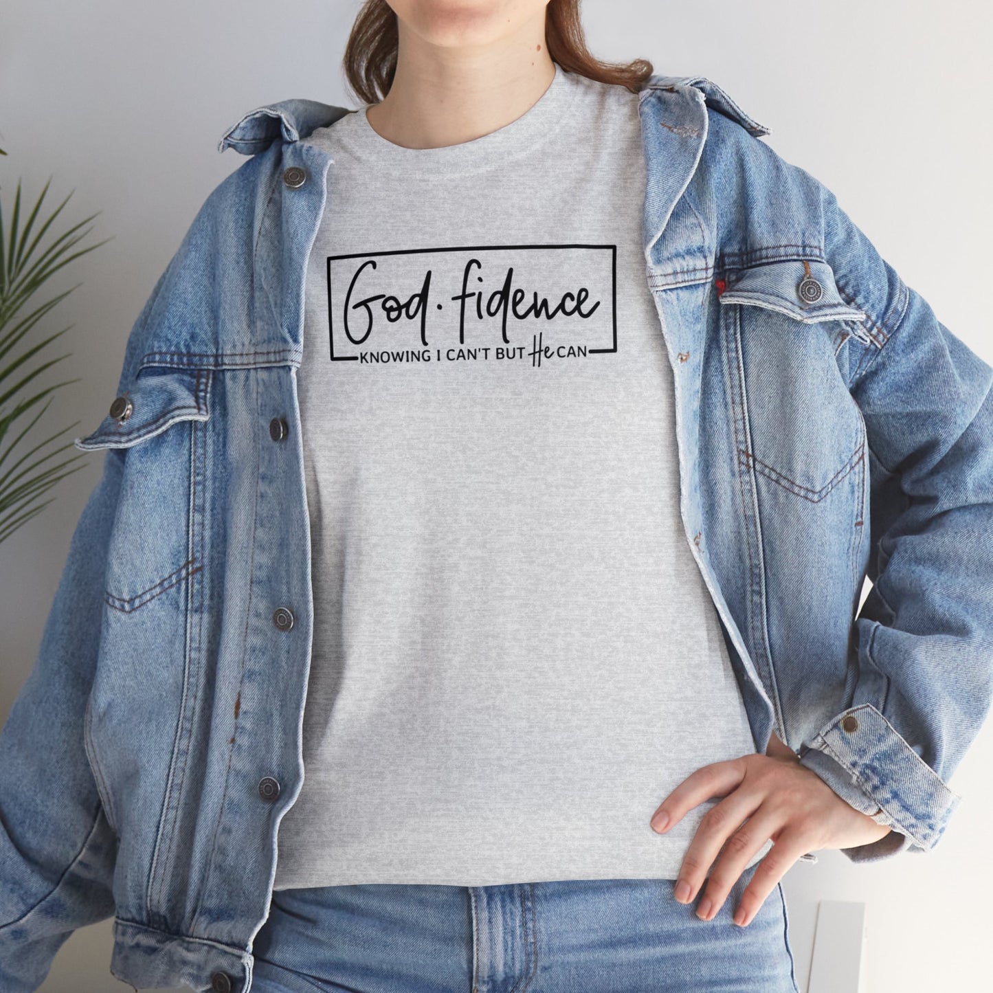 God-fidence Heavy Cotton Tee