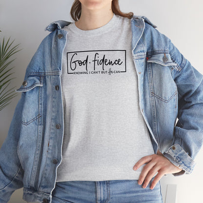 God-fidence Heavy Cotton Tee