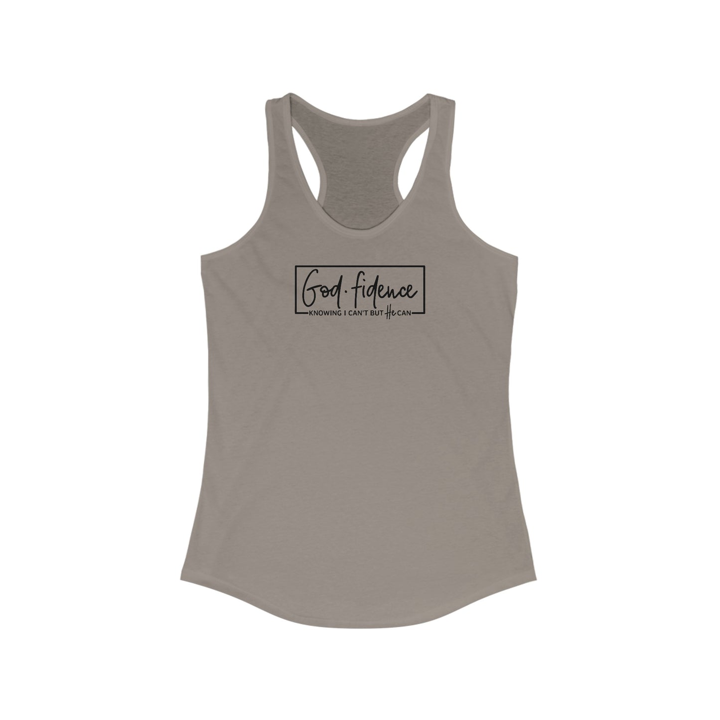 "Godfidence" Women's Racerback Tank