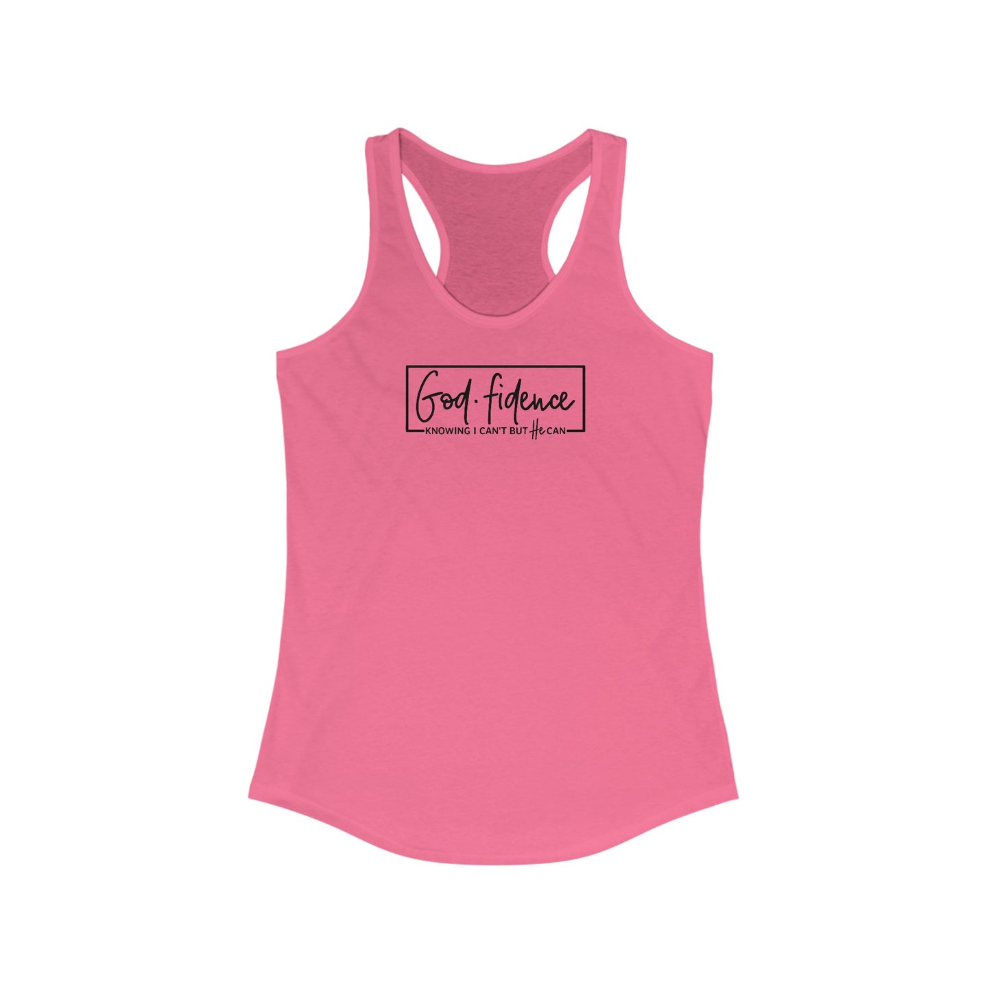 "Godfidence" Women's Racerback Tank