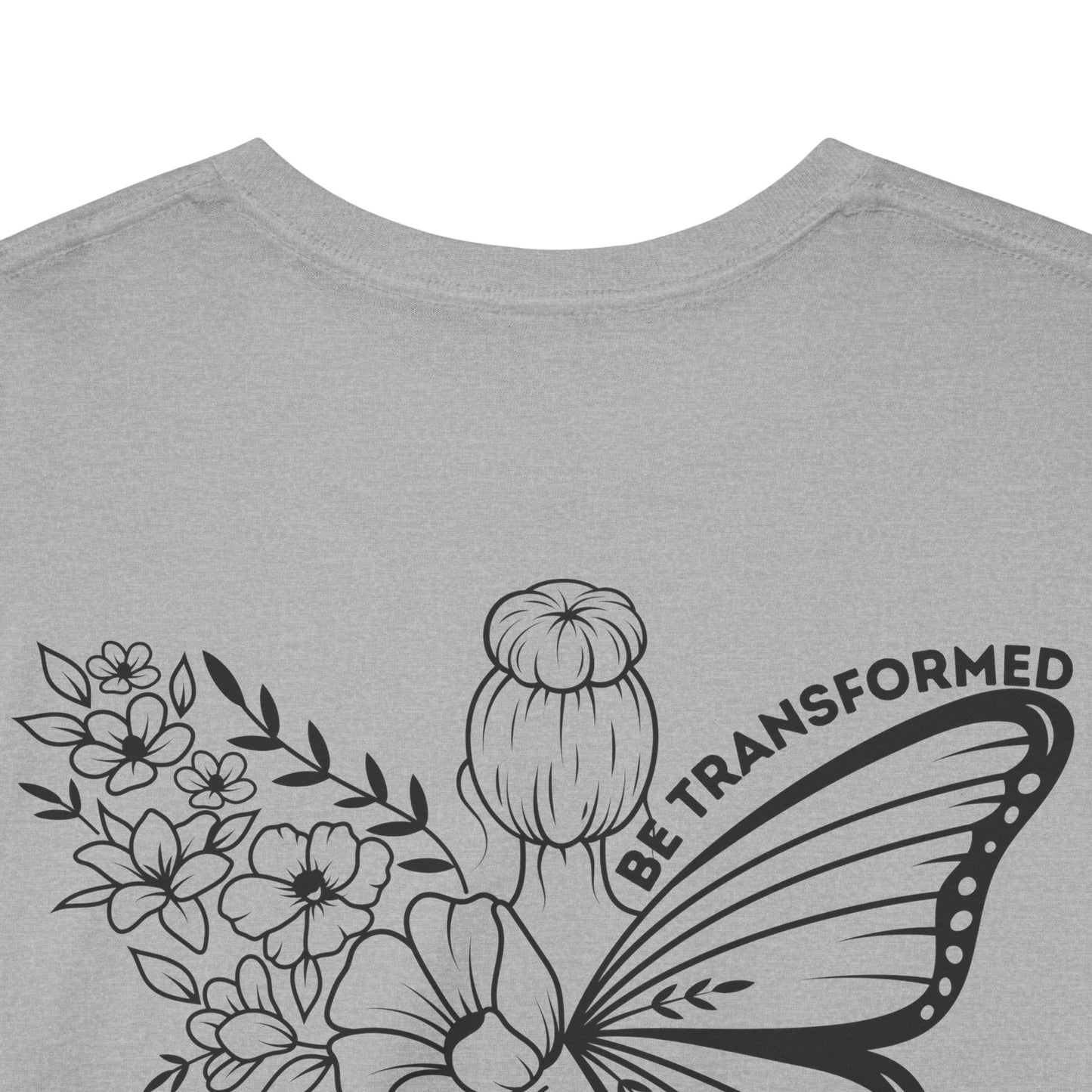 Butterfly 'BE TRANSFORMED' Romans 12:22